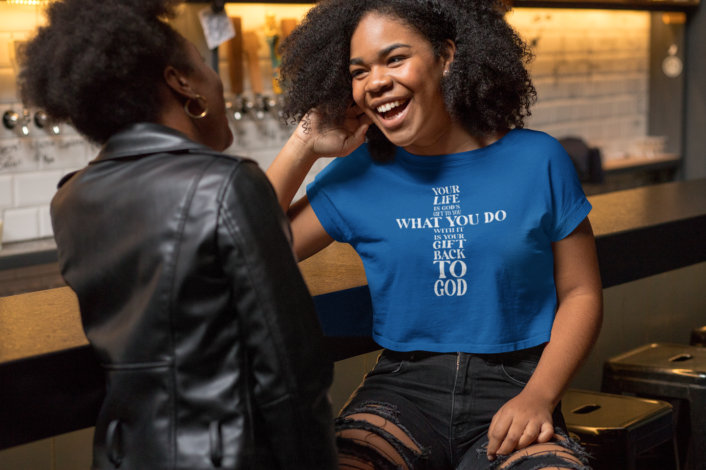 "Your Life Is a Gift from God" Christian T-Shirt – Inspirational Faith Quote Tee for Men & Women