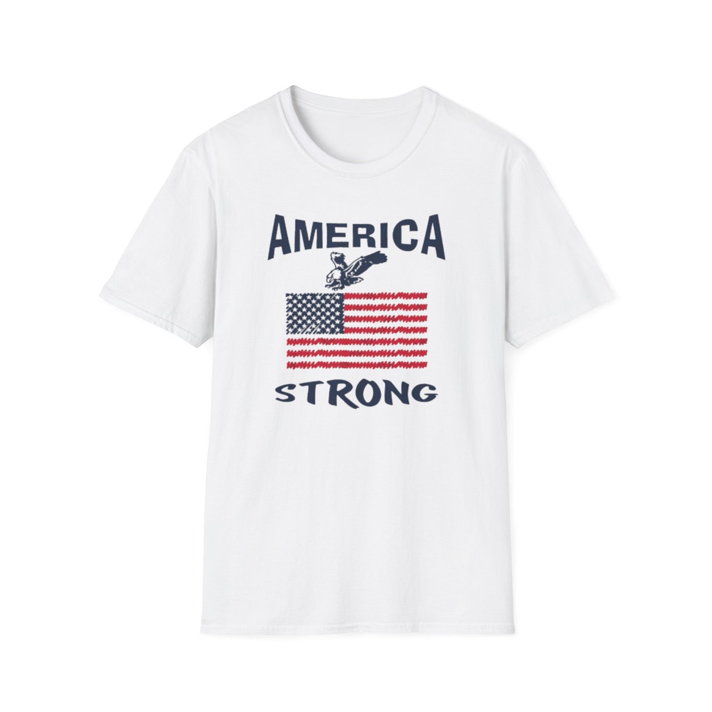 "America Strong T-Shirt – Patriotic Disaster Relief Tee - 100% Profits to Disaster Relief