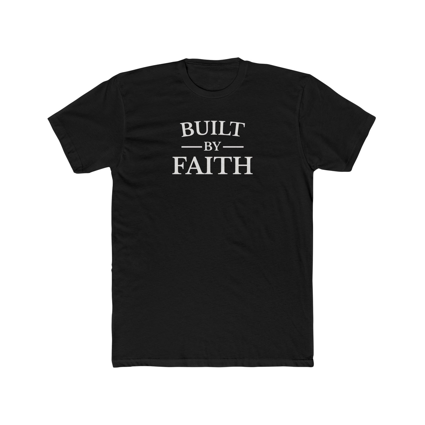 Built by Faith – Premium Christian T-Shirt