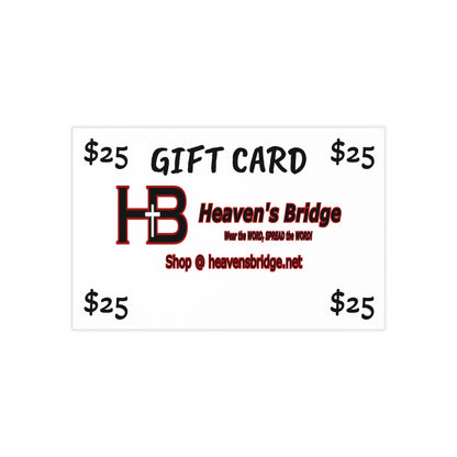 Heaven’s Bridge Digital Gift Card